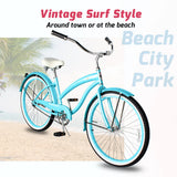 Tracer NOVA 26" Beach Cruiser Bike Single Speed for WOMEN