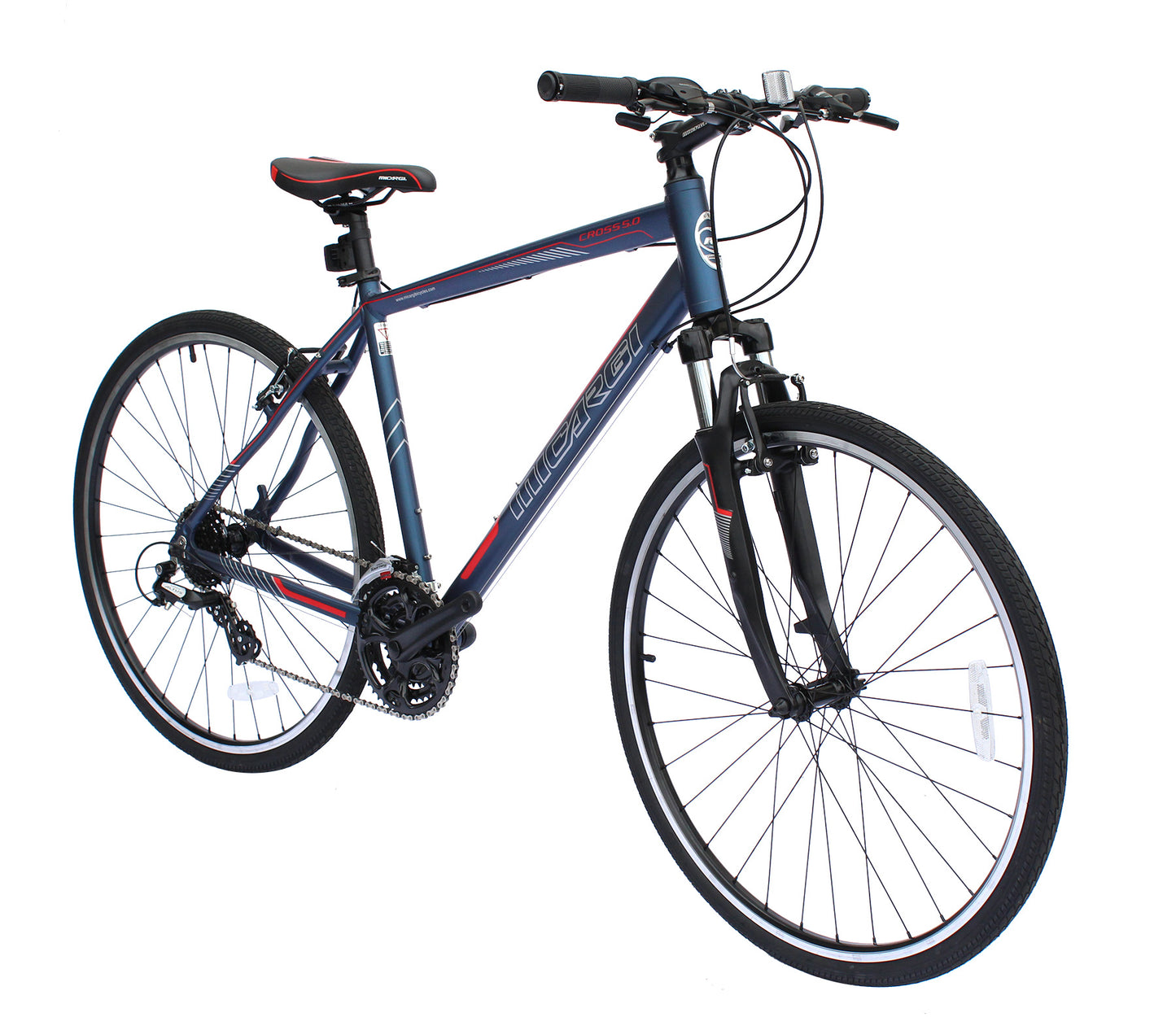 Micargi CROSS 5.0 HYBRID Aluminum Frame 24-SP | Mountain Bike | Road Bike | Hybrid Bikes | Bike Lover USA