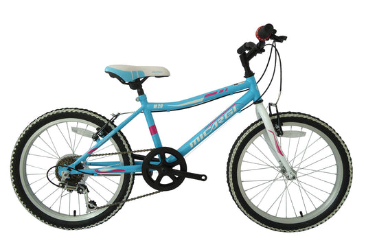 Micargi M20 20" MTB 12-SP Steel Frame Steel Rims 28H - Baby Blue