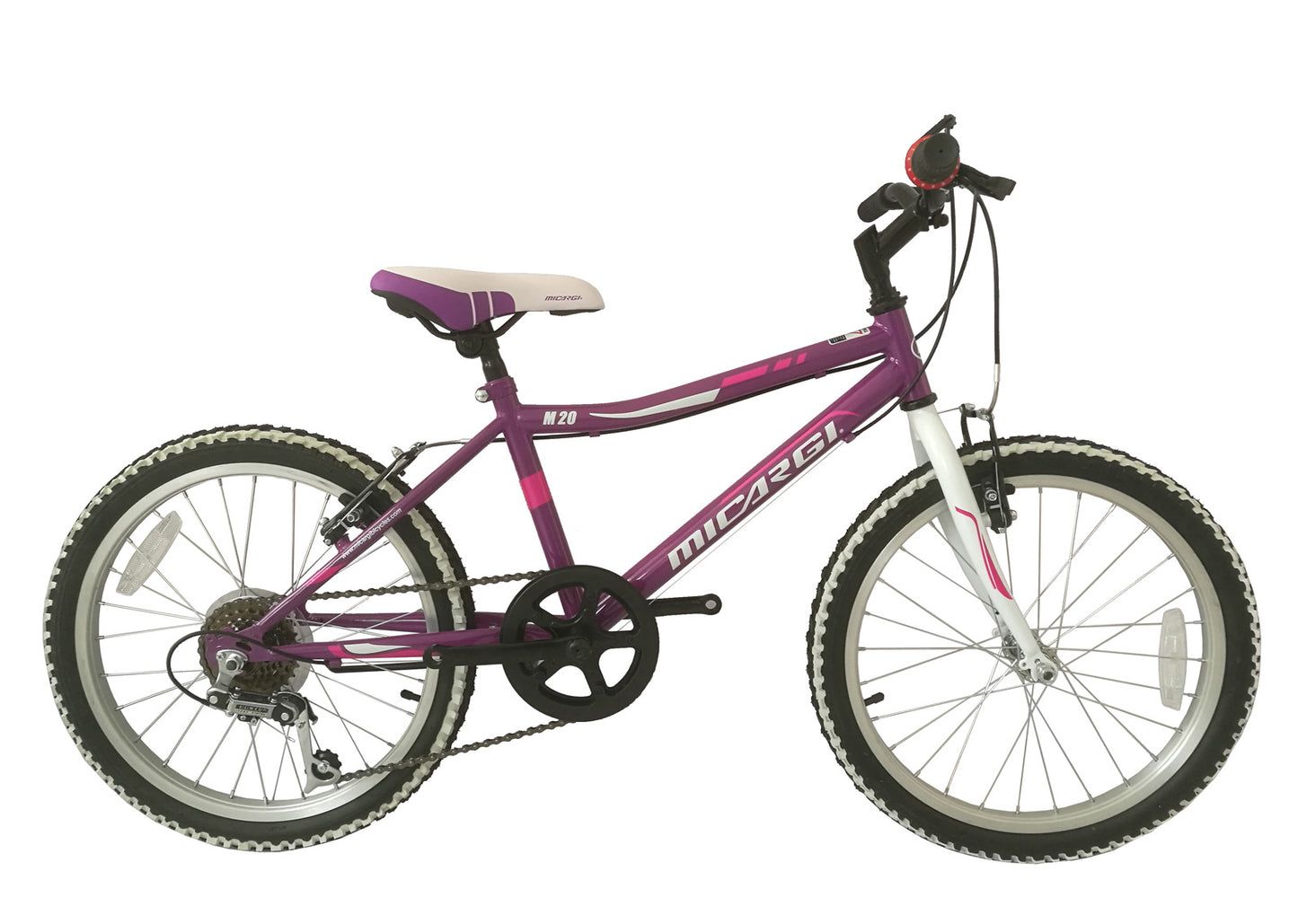 Micargi M20 20" MTB 12-SP Steel Frame Steel Rims 28H - Purple