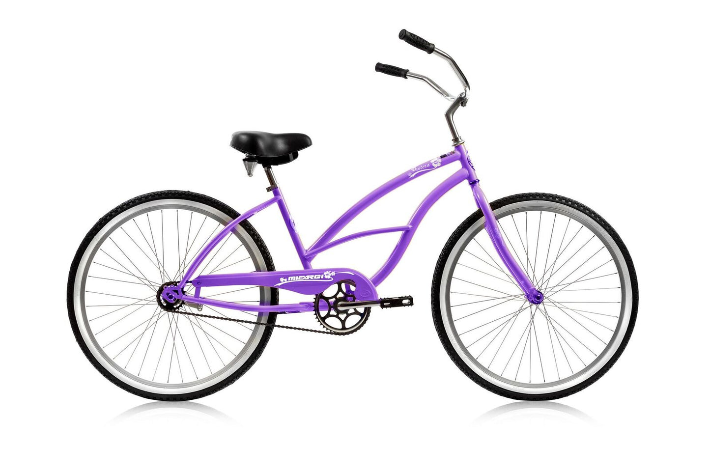 Micargi 26" Cantilever Steel Frame Cruiser w/ Coaster Brake -Purple