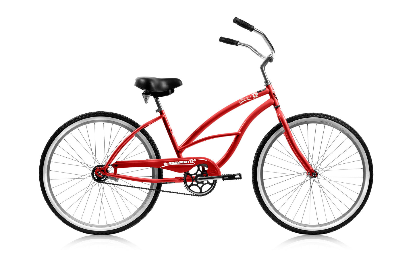 Micargi 26" Cantilever Steel Frame Cruiser w/ Coaster Brake - Red