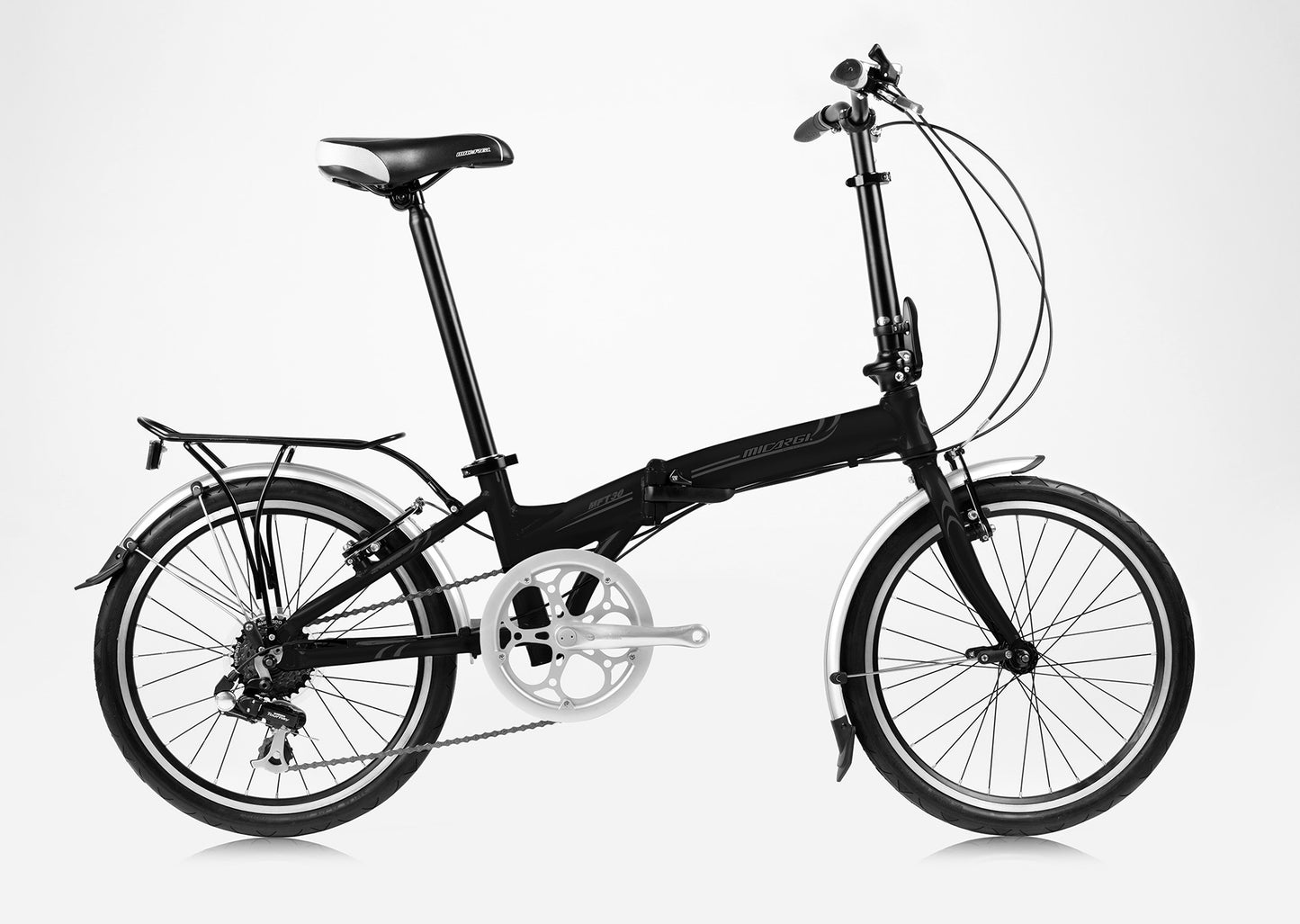 Micargi MFT30 20" Folding Bike Aluminum Frame Shimano 7-Speed | Bike Lover USA