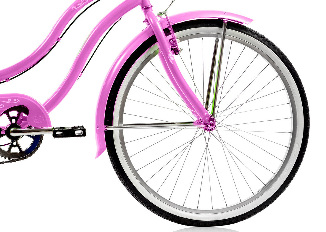 Micargi 26" PANTERA 7SP - Pink | Cruiser Bike | Bike Lover USA