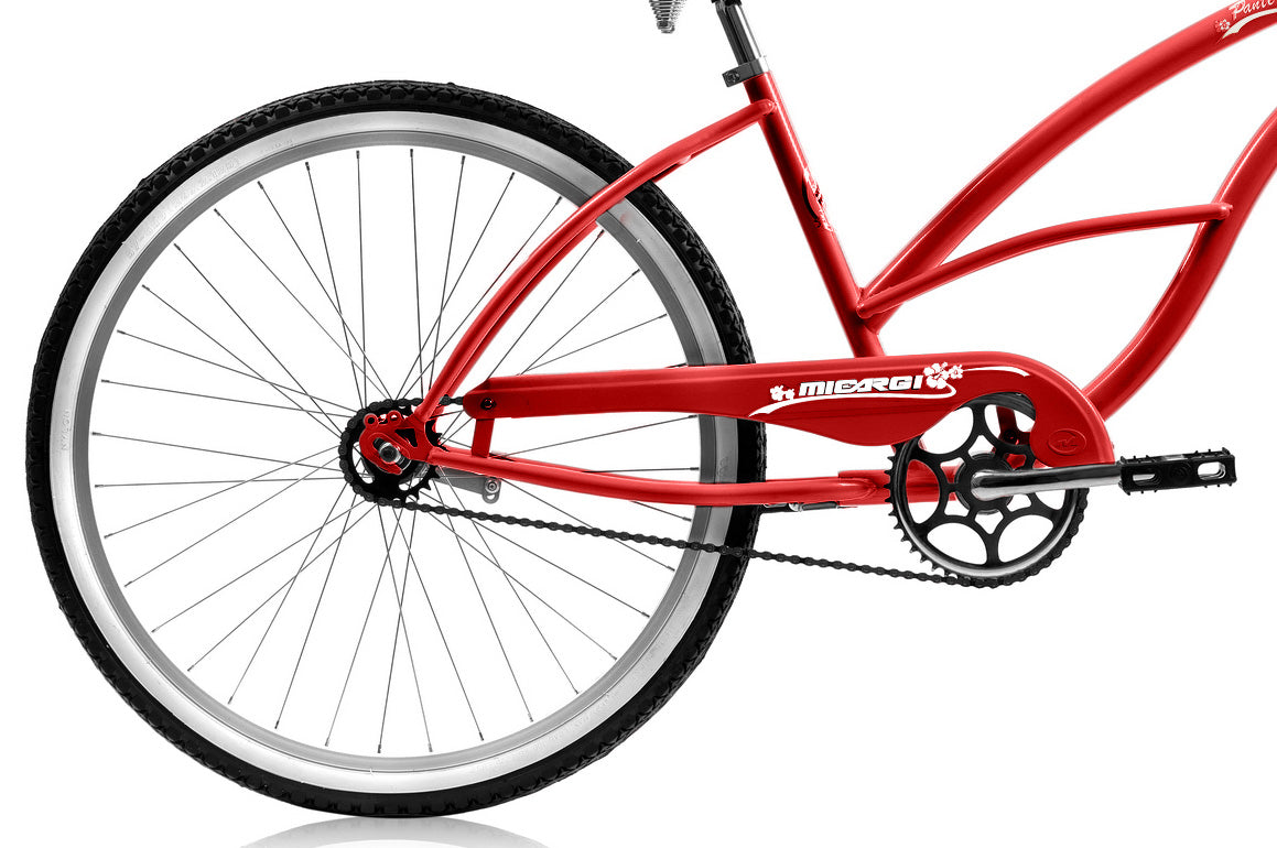 Micargi 26" Cantilever Steel Frame Cruiser w/ Coaster Brake - Red