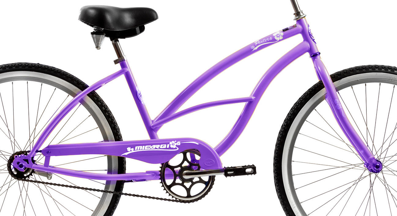 Micargi 26" Cantilever Steel Frame Cruiser w/ Coaster Brake -Purple