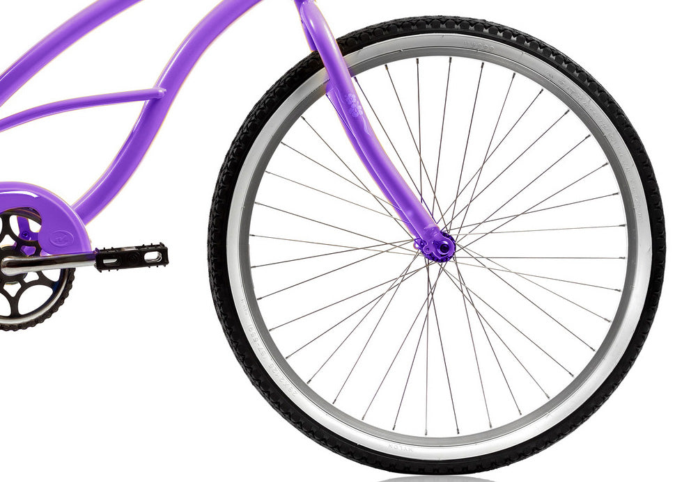 Micargi 26" Cantilever Steel Frame Cruiser w/ Coaster Brake -Purple