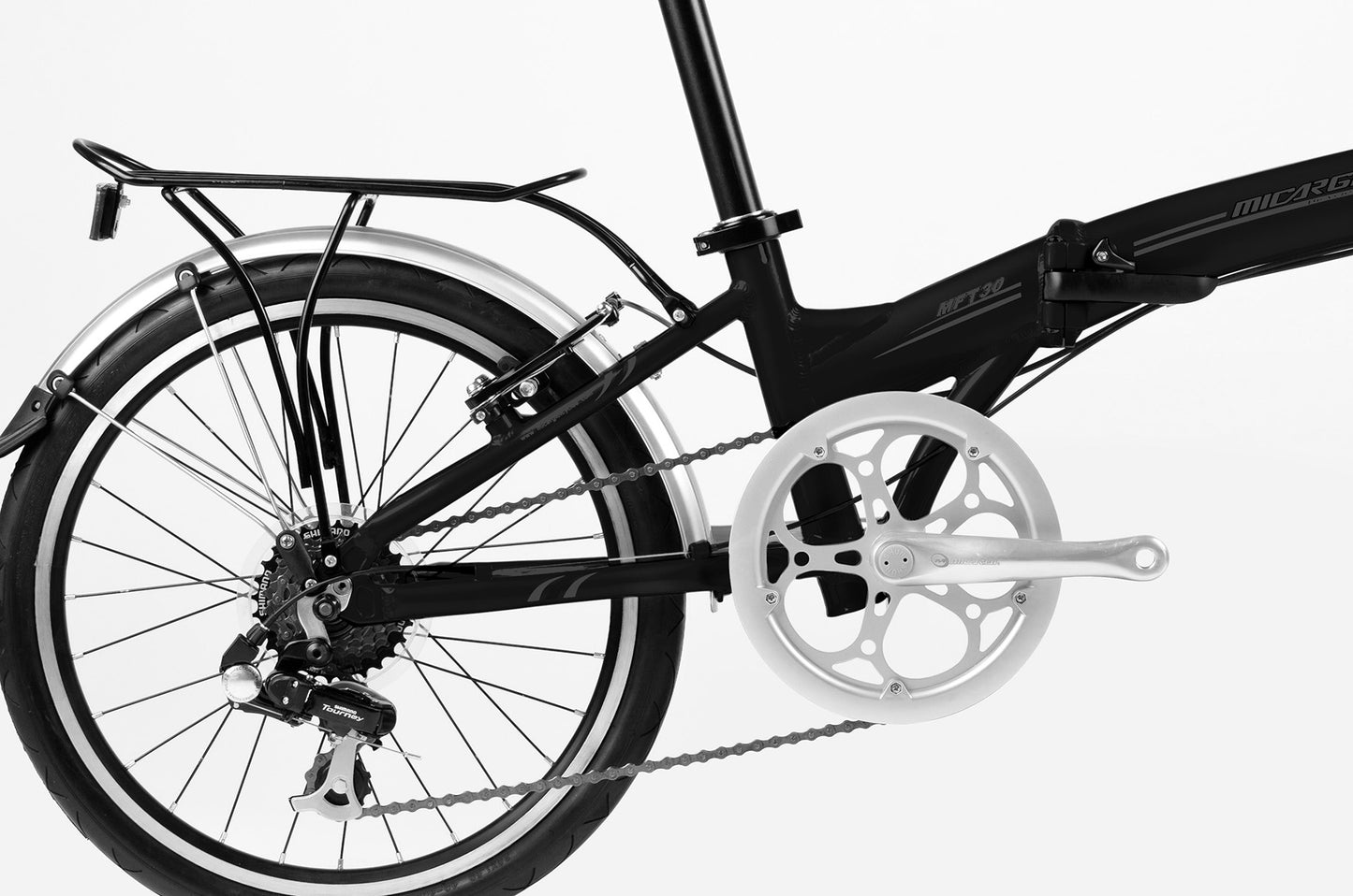 Micargi MFT30 20" Folding Bike Aluminum Frame Shimano 7-Speed | Bike Lover USA