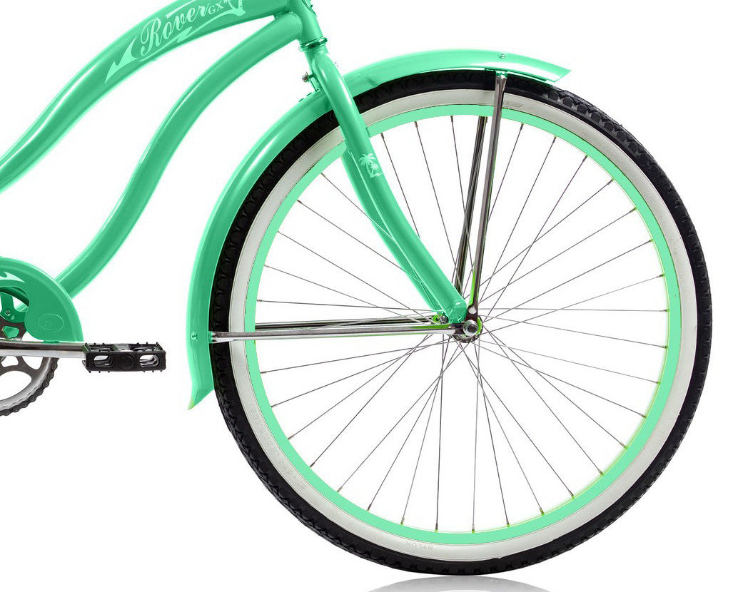 Micargi 26" Large Mono Tube Cruiser w/ Coaster Brake - Mint Green