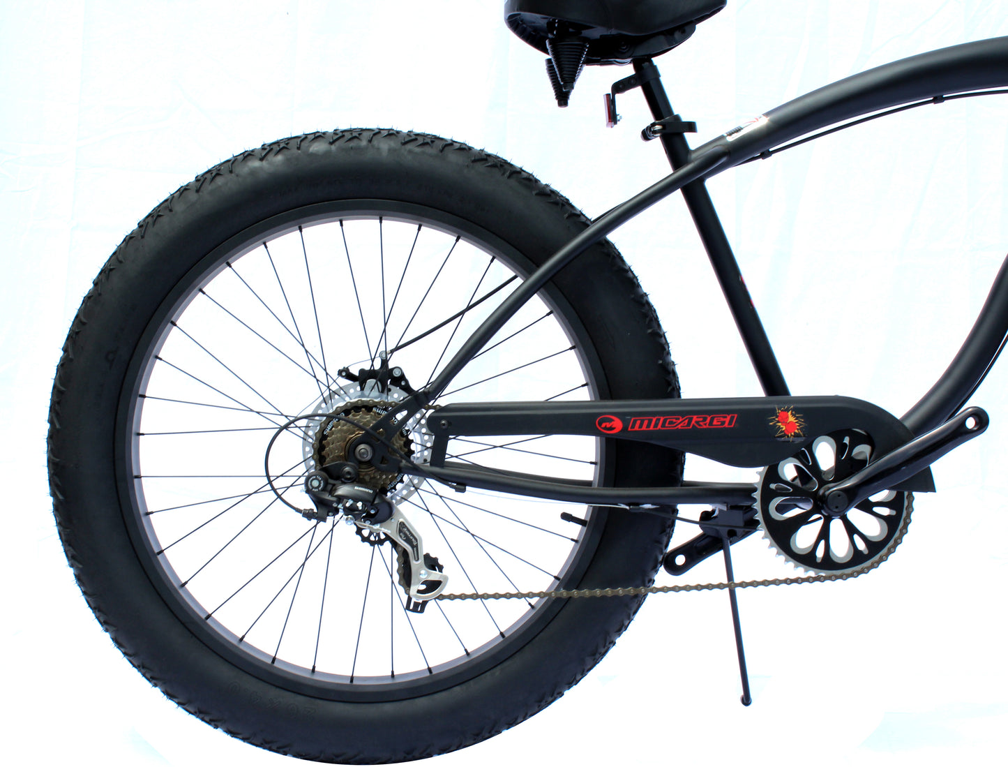 Micargi  26" SLUGO SS 7SP - Black with Black Rims