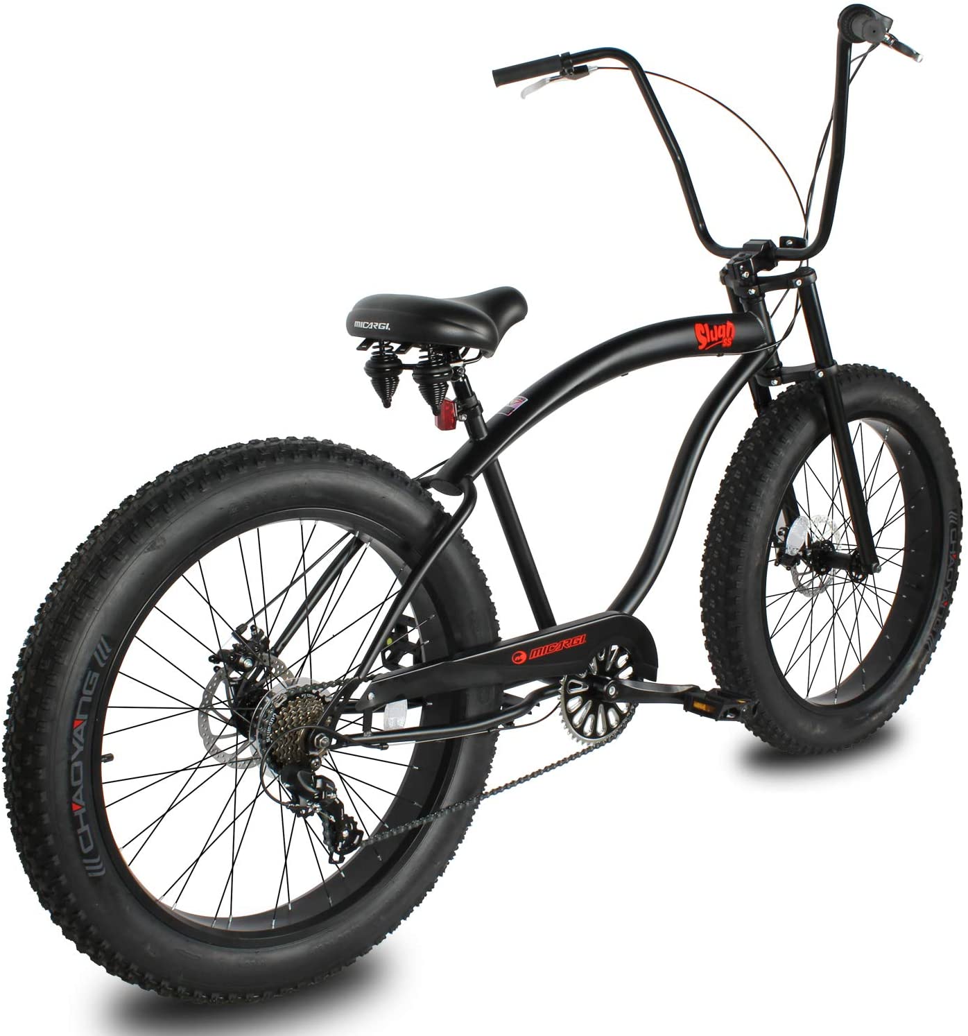 Micargi  26" SLUGO SS 7SP - Black with Black Rims