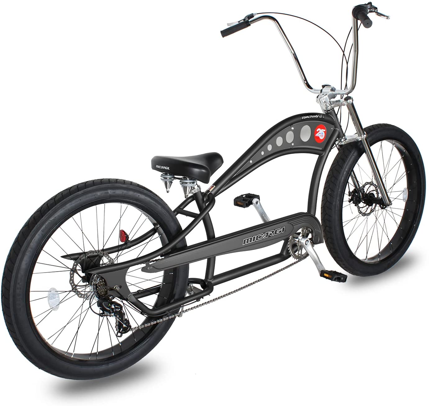 Micargi VANCOUVER-GT7 Micargi 26" Stretch Cruiser Bike | Bike Lover USA