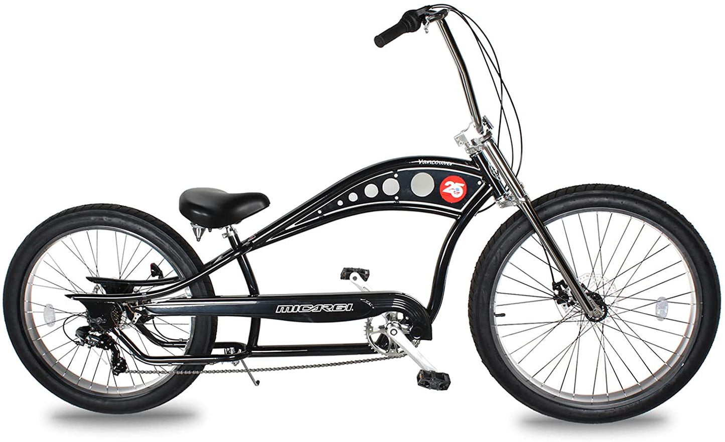 Micargi VANCOUVER-GT7 Micargi 26" Stretch Cruiser Bike | Bike Lover USA