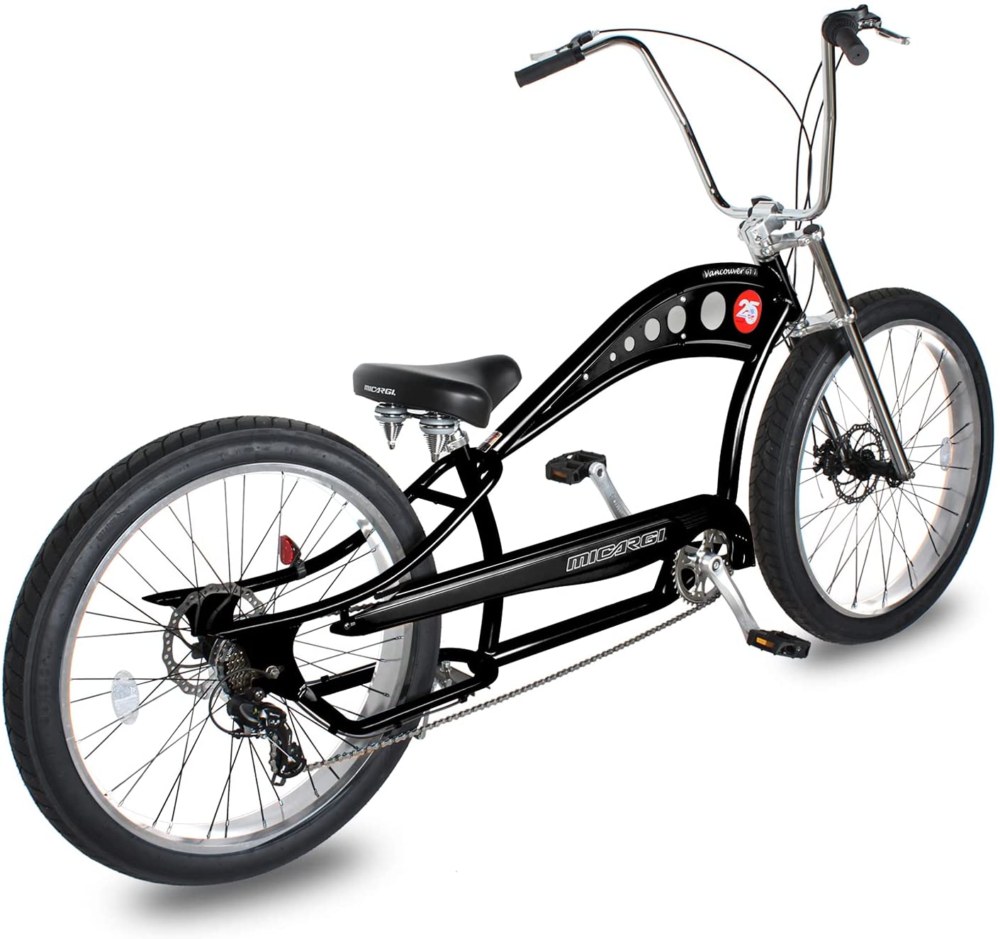 Micargi VANCOUVER-GT7 Micargi 26" Stretch Cruiser Bike | Bike Lover USA