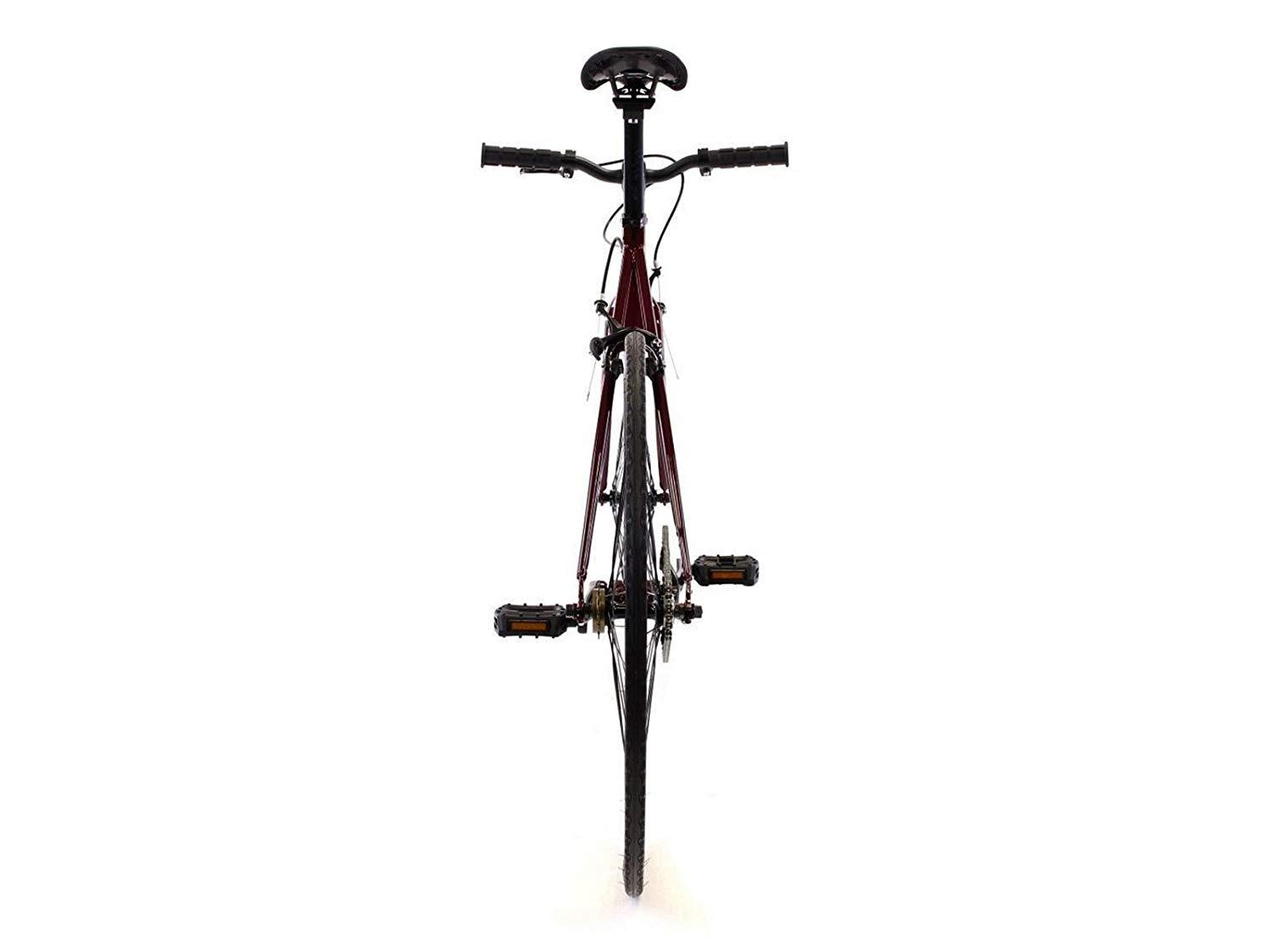 Golden Cycles GC-Redrum Single Speed Road Bike Steel Frame 700c Wheels Flip-Flop Hub