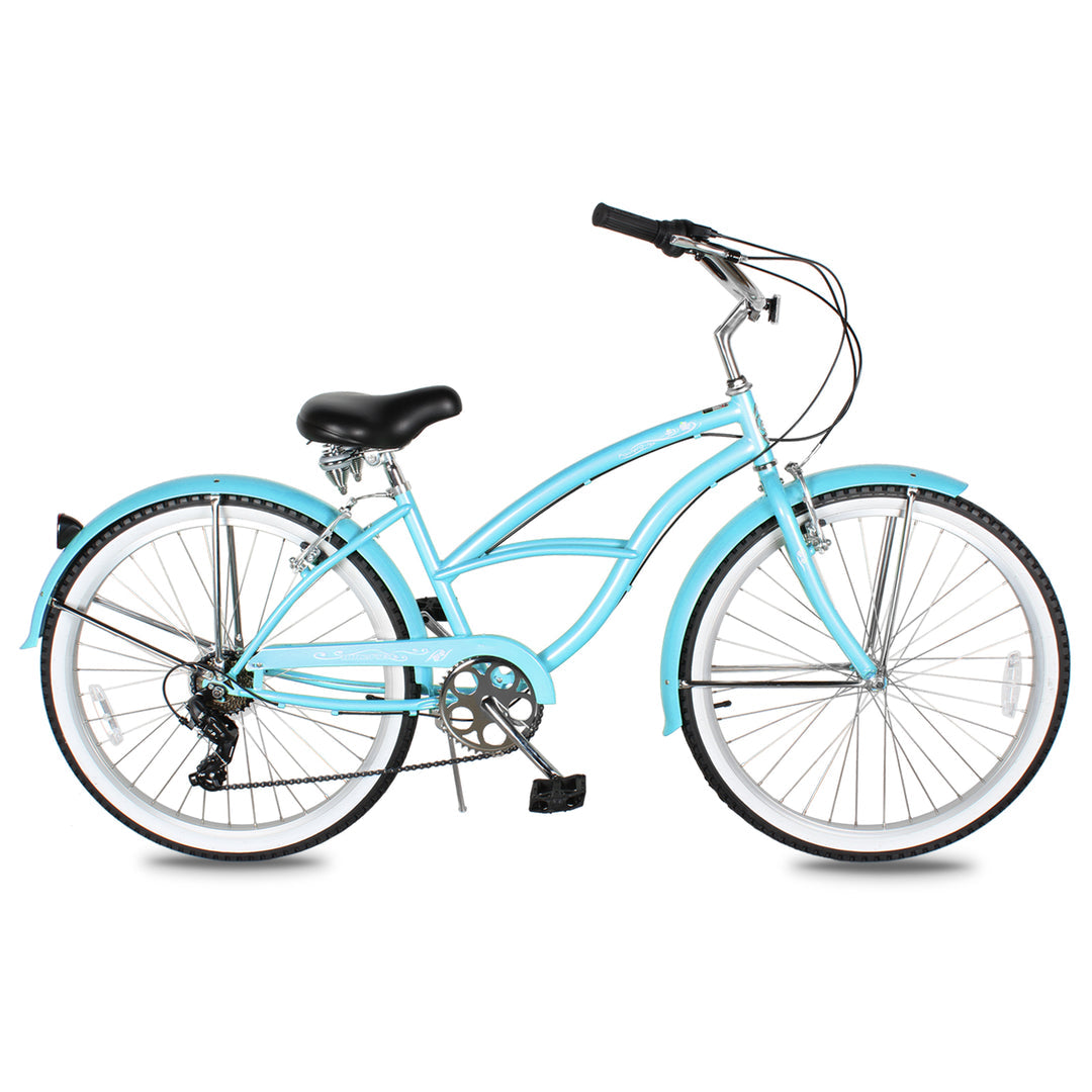 Micargi 26" PANTERA 7SP - Baby Blue | Cruiser Bike | Bike Lover USA