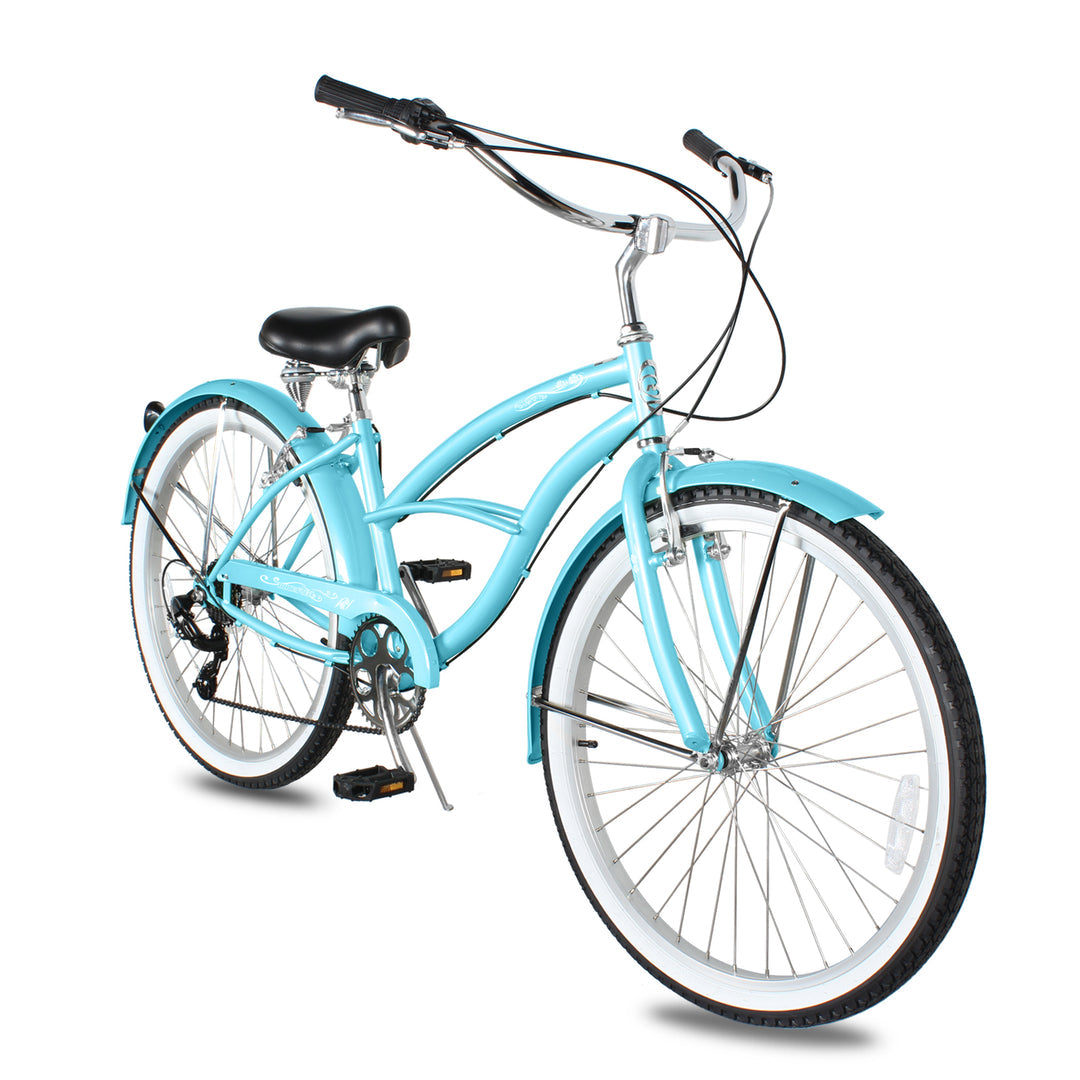 Micargi 26" PANTERA 7SP - Baby Blue | Cruiser Bike | Bike Lover USA