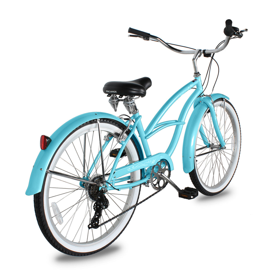 Micargi 26" PANTERA 7SP - Baby Blue | Cruiser Bike | Bike Lover USA