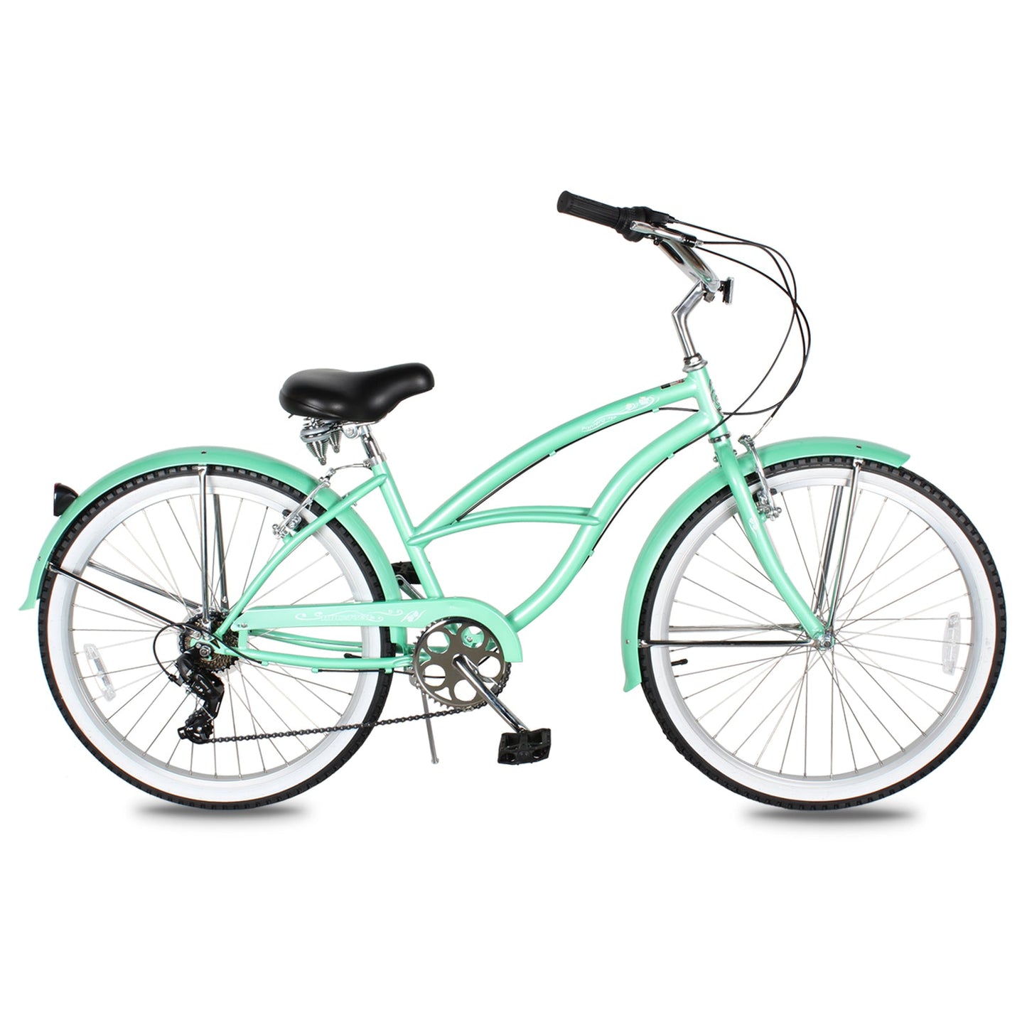 Micargi 26" PANTERA 7SP - Mint Green | Cruiser Bike | Bike Lover USA