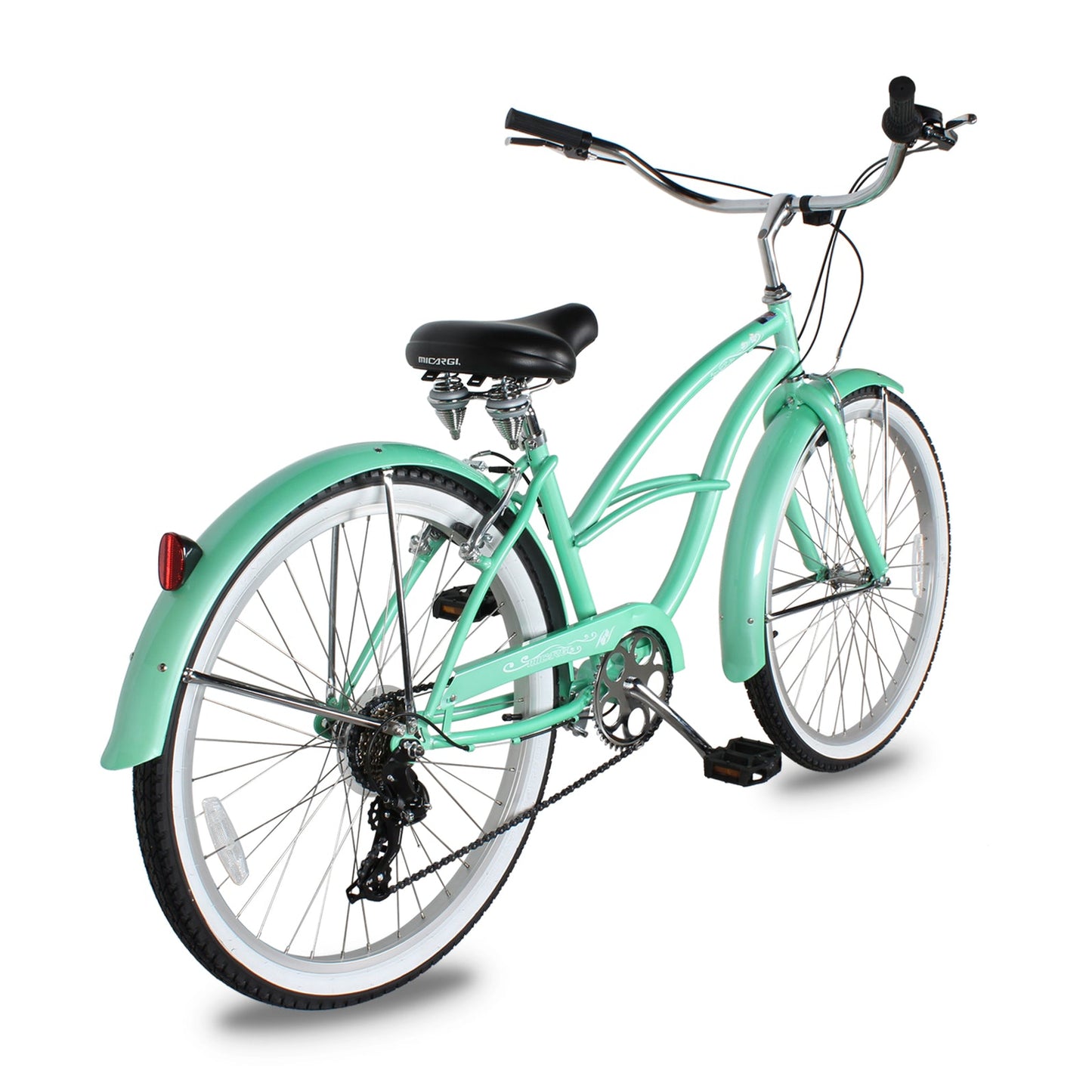 Micargi 26" PANTERA 7SP - Mint Green | Cruiser Bike | Bike Lover USA