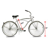 Tracer Cheetah 26" Vintage Cruiser Bike, Single Speed