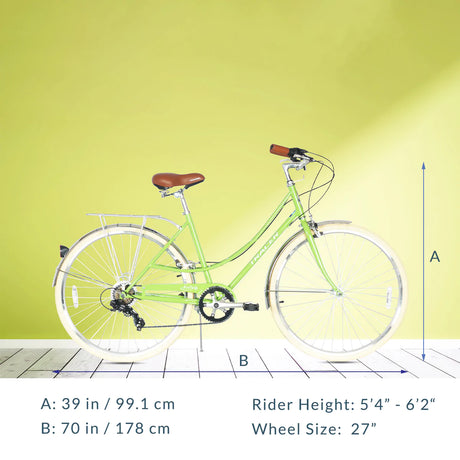 Tracer Kelly 700c Hybrid City Bikes - 7-Speed