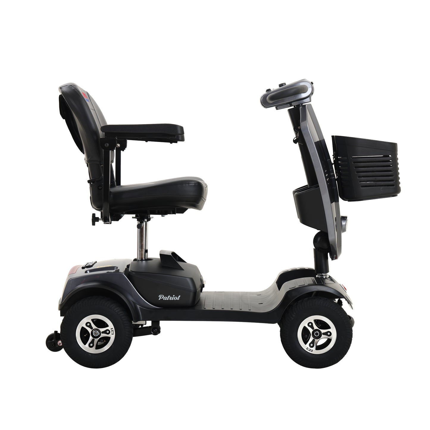 Metro Patriot Mobility Scooter - Metallic Grey