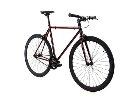 Golden Cycles GC-Redrum Single Speed Road Bike Steel Frame 700c Wheels Flip-Flop Hub