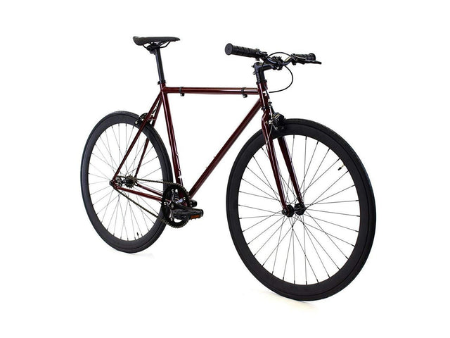 Golden Cycles GC-Redrum Single Speed Road Bike Steel Frame 700c Wheels Flip-Flop Hub
