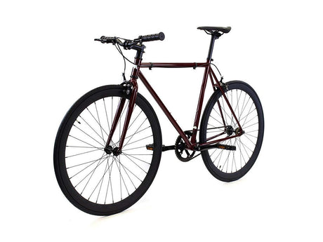 Golden Cycles GC-Redrum Single Speed Road Bike Steel Frame 700c Wheels Flip-Flop Hub