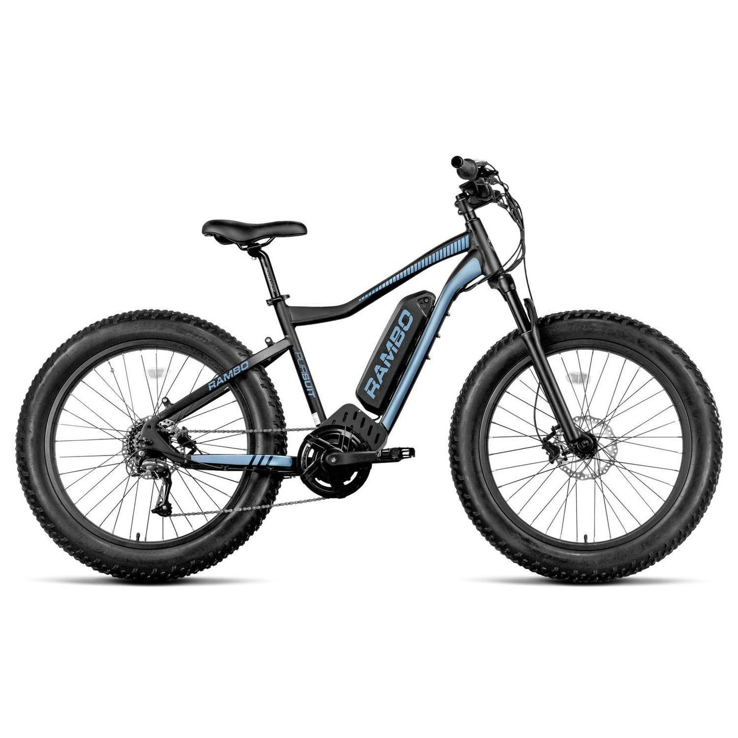 Rambo Bikes - THE PURSUIT 750W 26" - Black / Grey