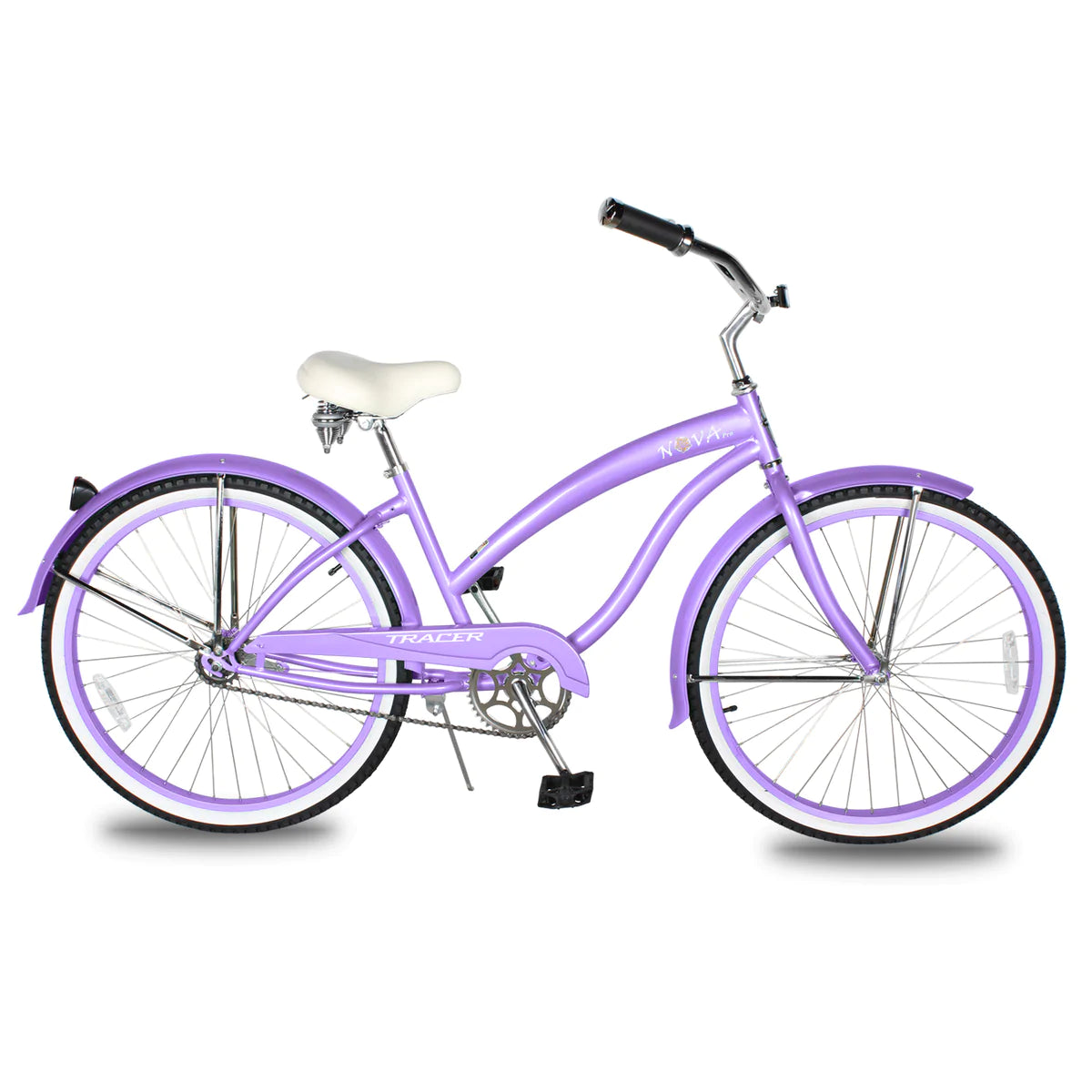 Tracer NOVA 26" Beach Cruiser Bike Single Speed for WOMEN
