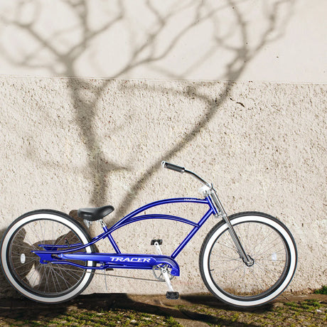 Tracer Master 29" Chopper Stretch Beach Cruiser Fat Tire Bike Single-Speed