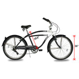 Tracer Napa Cruiser Bike 7 Speed for Men