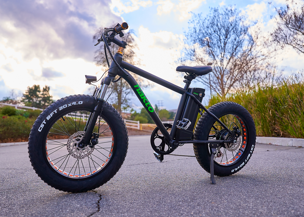 Nakto Mini Cruiser Electric Bike | Fat tire Bike | Bike Lover USA