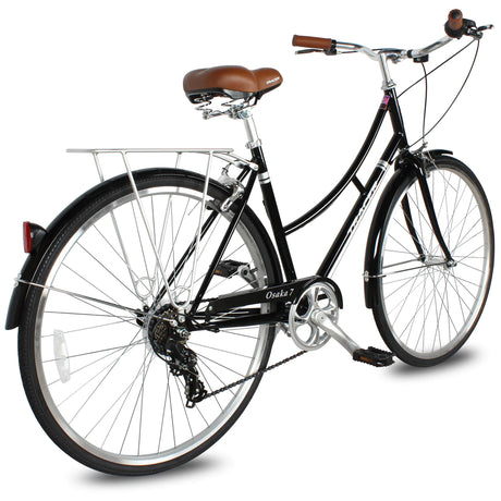 Tracer Osaka 700C Hybrid City Bikes 7-Speed for Women