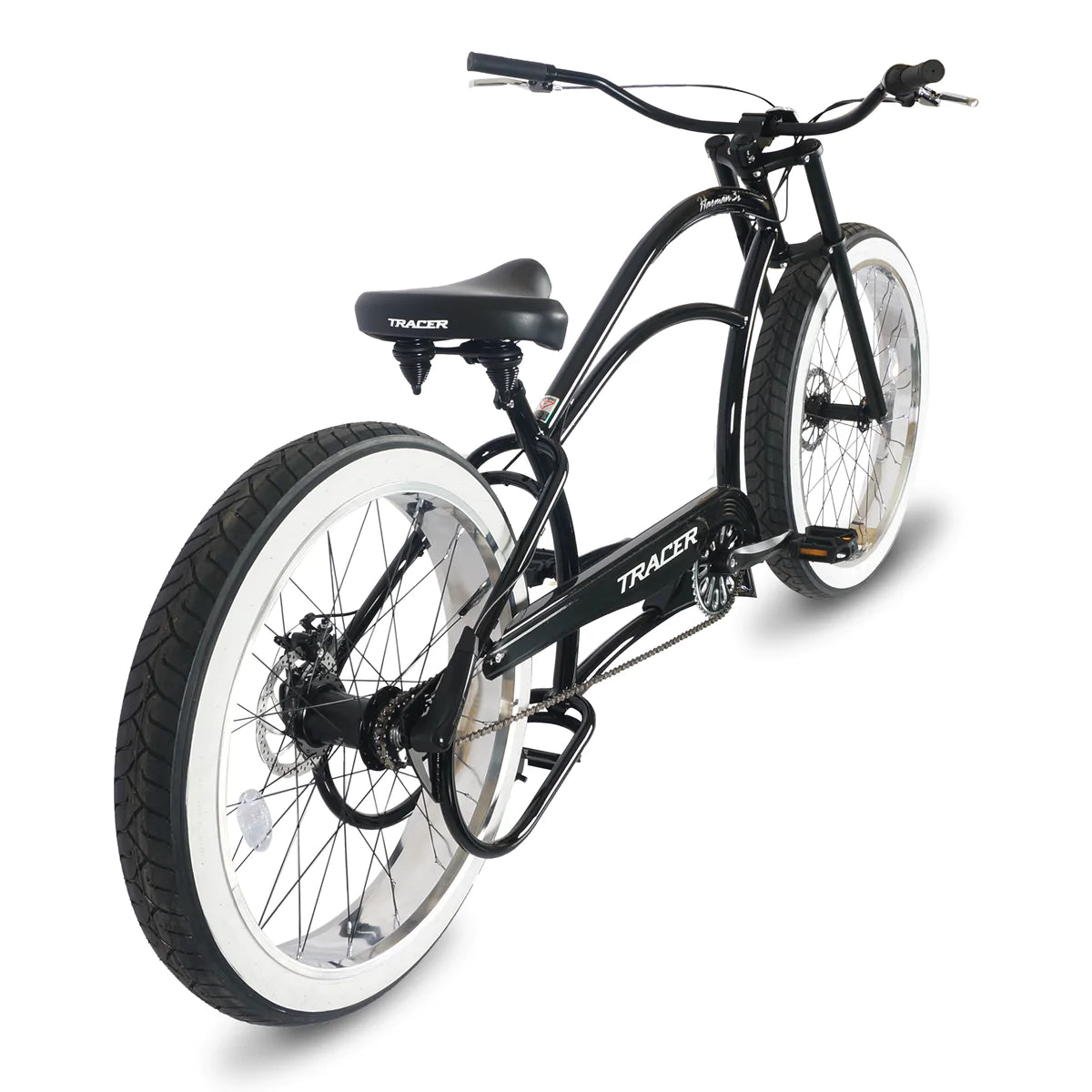 Tracer Harman 3i 26'' Vintage Internal 3-Speed Chopper Stretch Fat Tire Bike