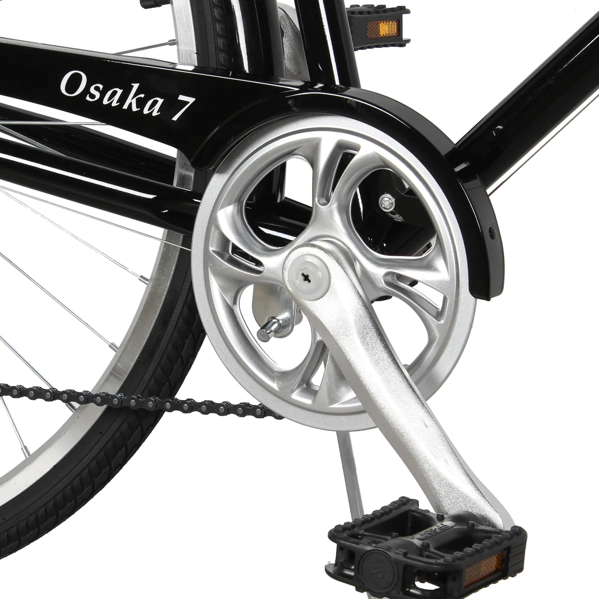 Tracer Osaka 700C Hybrid City Bikes 7-Speed for Women