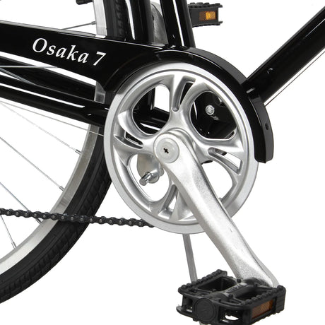 Tracer Osaka 700C Hybrid City Bikes 7-Speed for Women