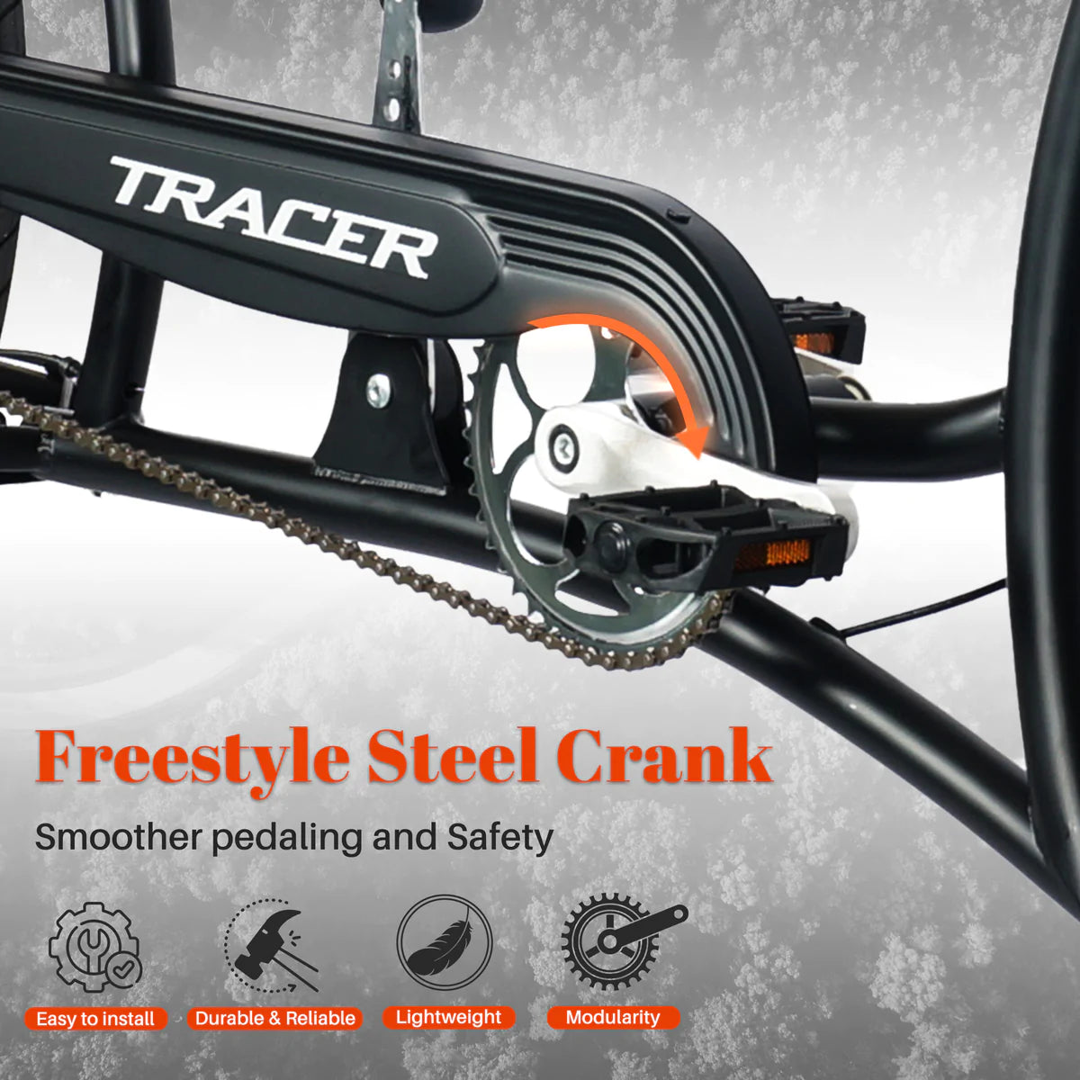 Tracer SIENA GTS 3i Internal 3-Speed Classical Stretch Beach Cruiser Bikes w/ Shifting Rod