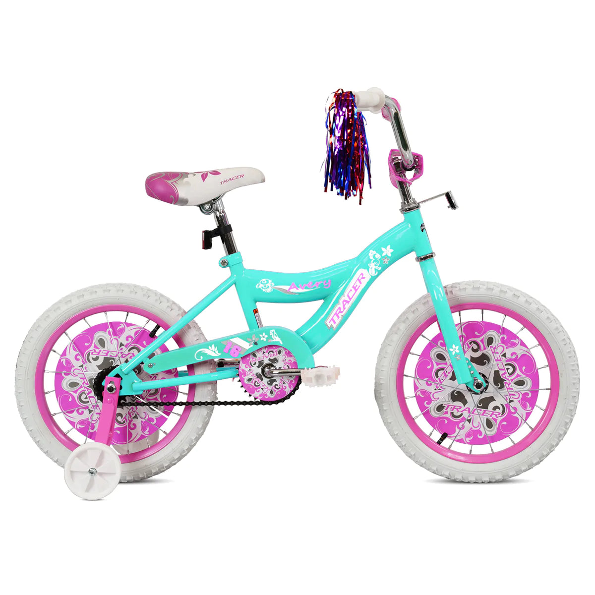 Tracer Avery 16 Inch Kids Bike - Green | Kids Bike | Logan | Kid's BMX Bikes | Freestyle BMX Bikes | BMX Bike | Tracer Bike | Bike Lover USA