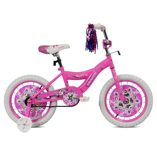 Tracer Avery 16 Inch Kids Bike - Pink | Kids Bike | Logan | Kid's BMX Bikes | Freestyle BMX Bikes | BMX Bike | Tracer Bike | Bike Lover USA