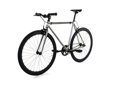 Golden Cycles GC-Asphalt Single Speed Road Bike Steel Frame 700c Wheels Flip-Flop Hub
