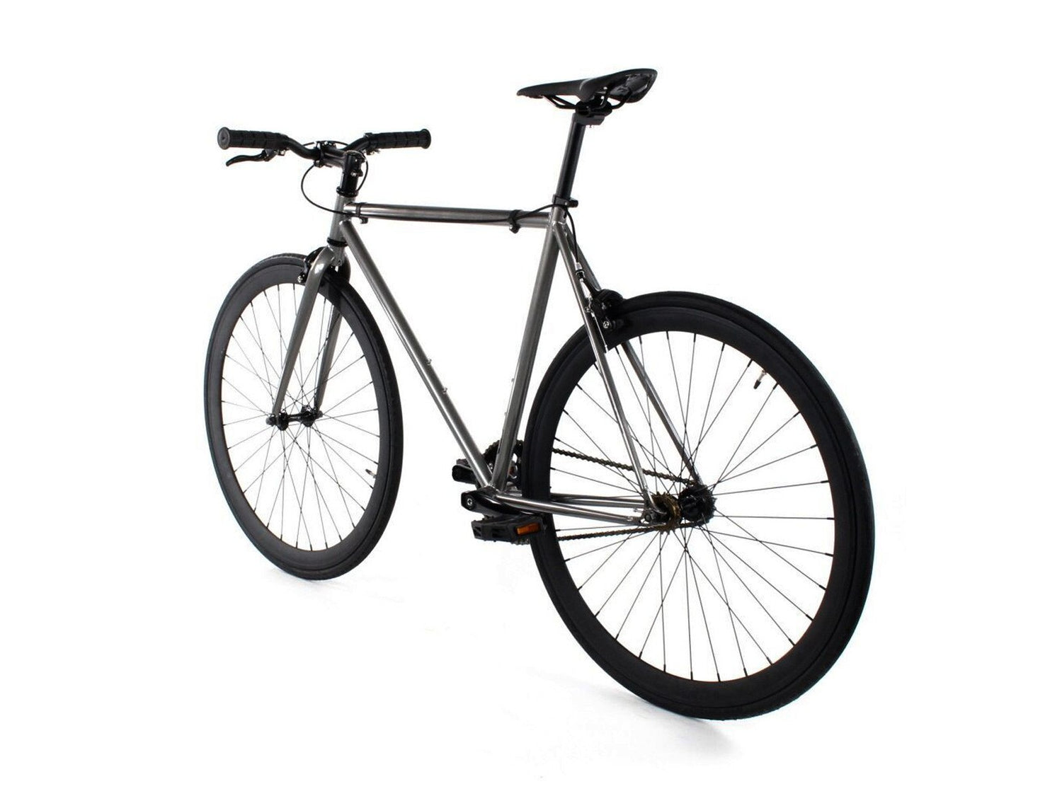 Golden Cycles GC-Asphalt Single Speed Road Bike Steel Frame 700c Wheels Flip-Flop Hub