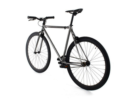 Golden Cycles GC-Asphalt Single Speed Road Bike Steel Frame 700c Wheels Flip-Flop Hub