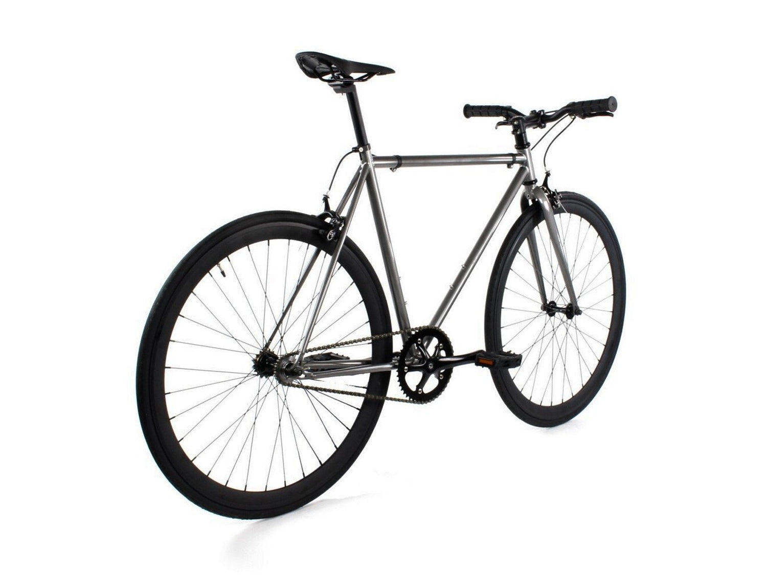 Golden Cycles GC-Asphalt Single Speed Road Bike Steel Frame 700c Wheels Flip-Flop Hub