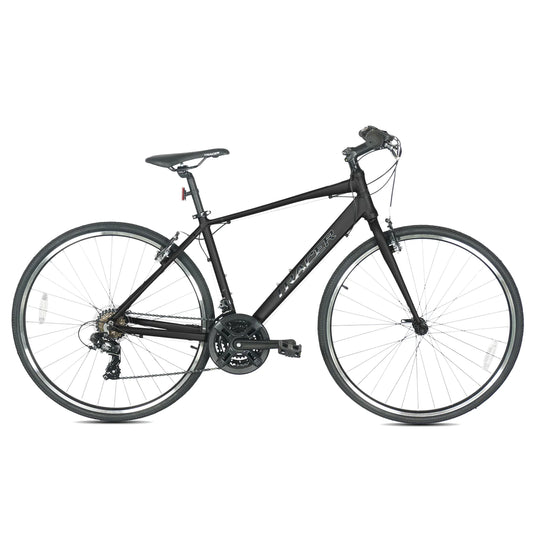 Tracer Braver Hybrid Road Bike - Matte Black | Bike Lover USA