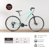 Tracer Bravery DX Hybrid City Bike