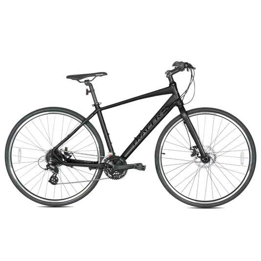 Tracer Bravery Hybrid Road Bike - Matte Black | Bike Lover USA