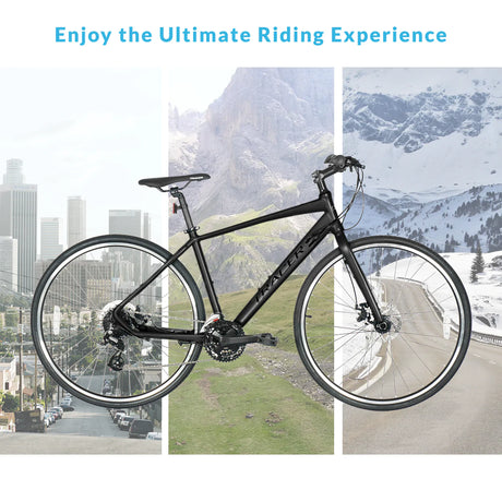 Tracer Bravery 24 Speed Hybrid Road Bike